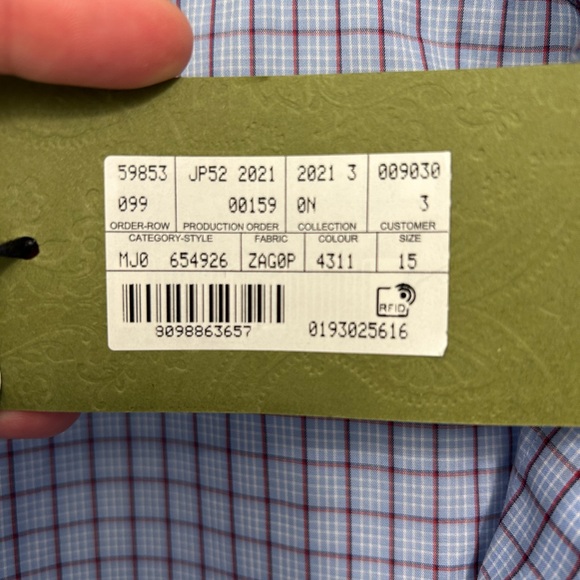 NWT Authentic Gucci button down size 15 - Picture 3 of 8